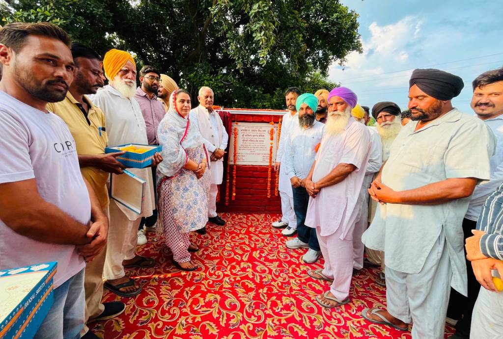 A big gift to the farmers of Sangrur constituency New Changal Minor inaugurated after renovation at a cost of Rs 120 lakhs